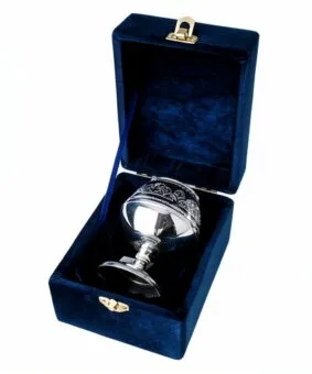 бокал коньячный серебряный