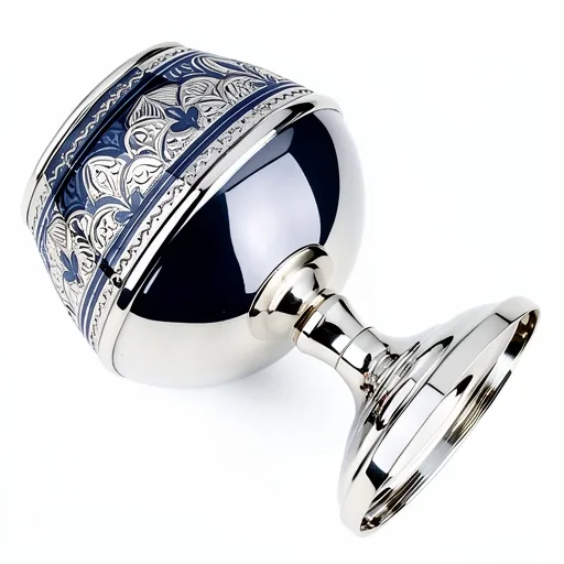 бокал коньячный серебряный