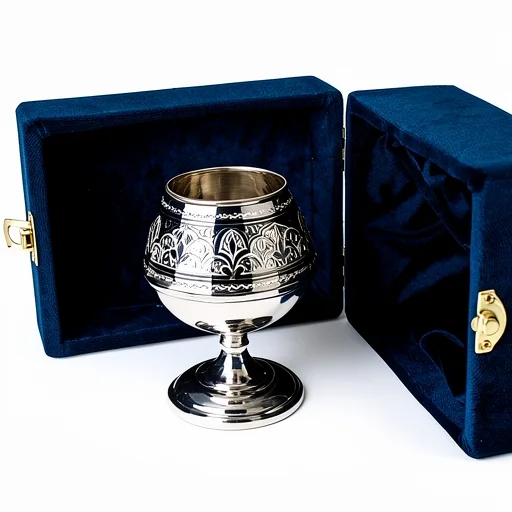 бокал коньячный серебряный