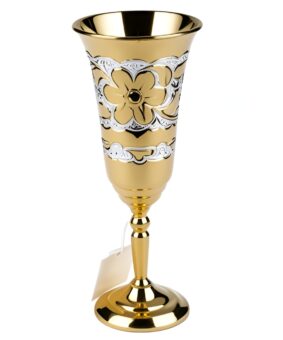 бокал позолоченный серебро