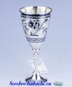 серебряный бокал кубачи