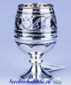 бокал для вина серебро