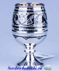 бокал для вина серебро