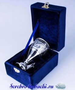 бокал серебряный кубачи