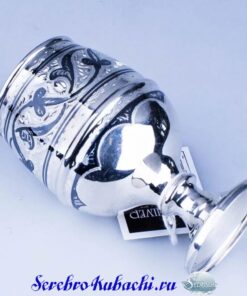 бокал для вина серебро