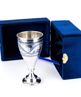 бокал серебряный кубачи