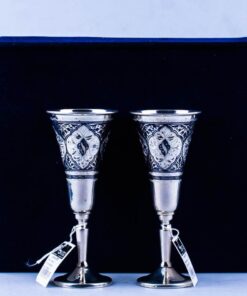 набор бокалов из серебра