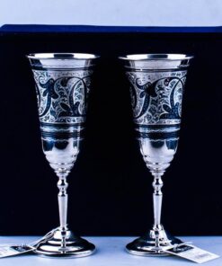 набор бокалов из серебра