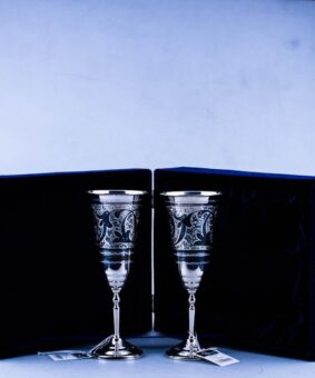 бокалы из серебра кубачи