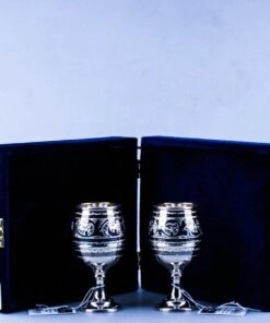 бокалы из серебра кубачи