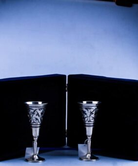 бокалы серебро