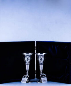 набор бокалов из серебра