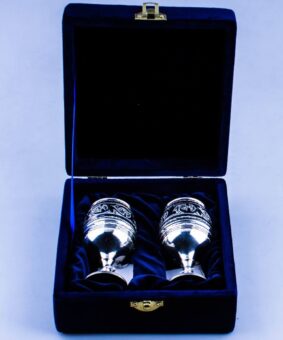 бокалы серебряные