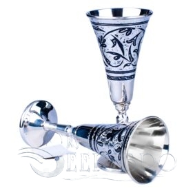 бокалы серебро