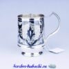 большая серебряная кружка