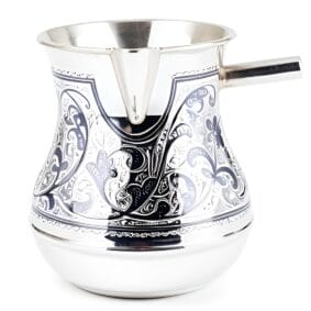 большая серебряная турка