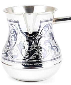 большая серебряная турка