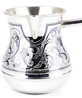 большая серебряная турка