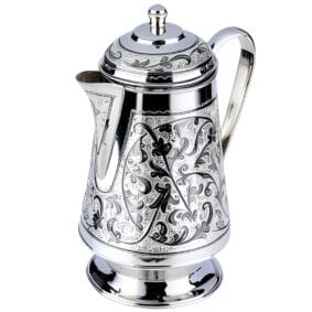 Большой серебряный кофейник