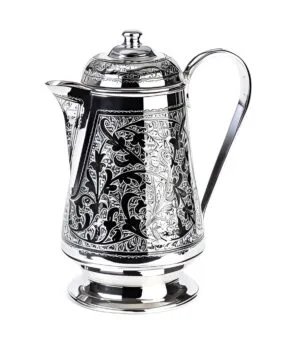Большой серебряный кофейник