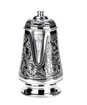 Большой серебряный кофейник