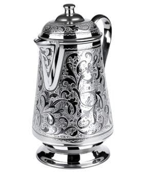 Большой серебряный кофейник