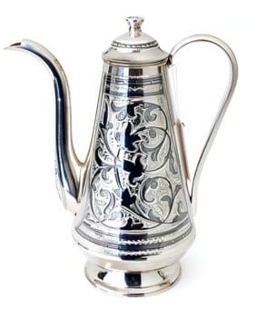 Большой серебряный кофейный набор