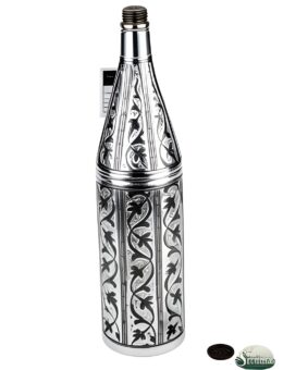 бутыль серебряная