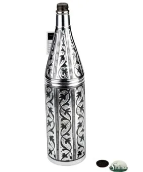 бутыль серебряная