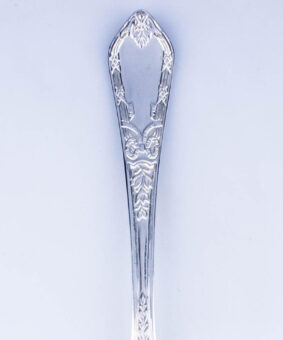 серебряная чайная ложка кубачи