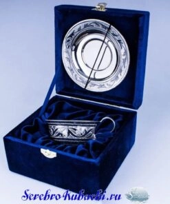 Alternative view of Серебряная чайная пара в подарок