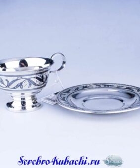 Серебряная чайная пара в подарок 9 серебряный подарок на новый год
