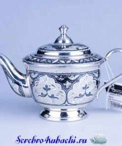 заварочный чайник серебряный