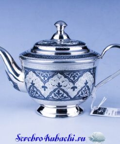 чайник серебряный