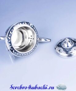 заварочный чайник серебряный