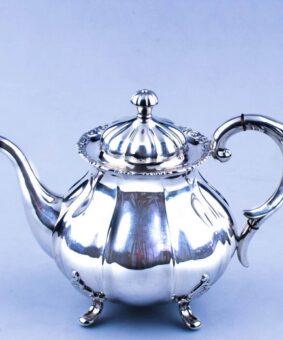 Серебряный чайник Дания 12 серебряный чайник дания