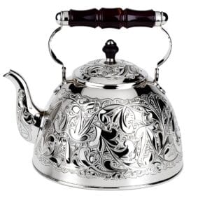 чайник для кипятка из серебра