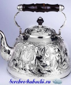 чайник для кипятка из серебра