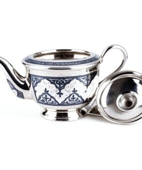 чайник серебряный