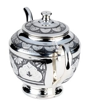 Чайник серебро Кубачи 7 Чайник серебро Кубачи 3