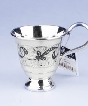 чашка кофейное серебро