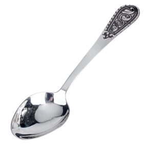 серебряная чайная ложка