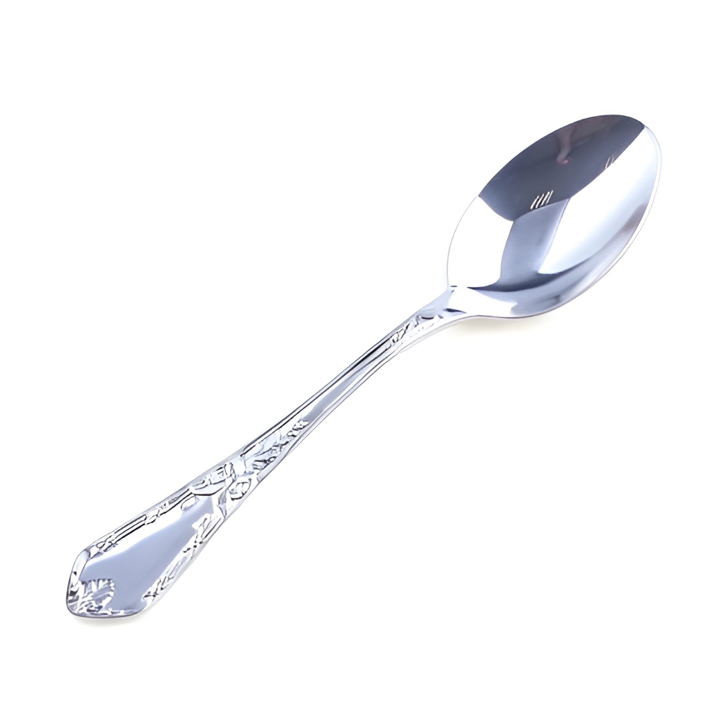 Красивая серебряная ложка 1 чайная серебряная ложка