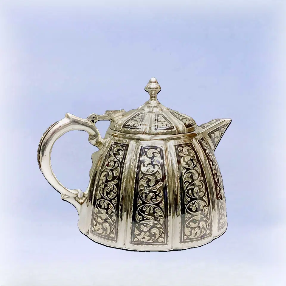 Серебряный чайник кубачи 7 серебряный чайник кубачи