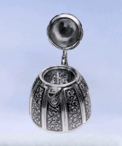 серебряный заварочный чайник кубачи