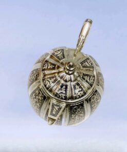 серебряный заварочный чайник кубачи