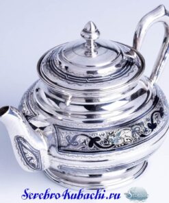 чайник серебро кубачи