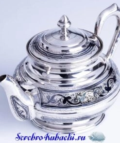 чайник серебро кубачи