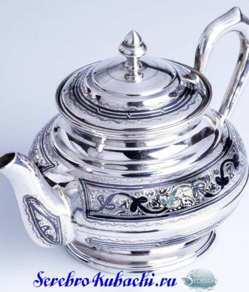 чайник серебро кубачи