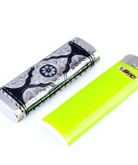 Чехол из серебра под зажигалку